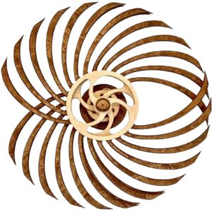 Unbranded (A) Wooden Kinetic Sculpture Personalized Rotating Wall Art Ornament For Home Li Unbranded (A) Wooden Kinetic Sculpture Personalized Rotating Wall Art Ornament For Home Li