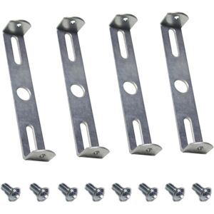 Unbranded 4pcs Durable 105mm Ceiling Plate Bracket Lighting Fixture With Screws Cover Tool Unbranded 4pcs Durable 105mm Ceiling Plate Bracket Lighting Fixture With Screws Cover Tool