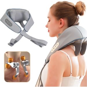 Unbranded Electric Neck And Shoulder Massager Back Neck Massager With Heat Grey Unbranded Electric Neck And Shoulder Massager Back Neck Massager With Heat Grey