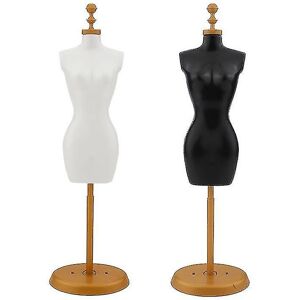 Unbranded Female Mannequin Torso, 2 Pcs Dress Form Manikin Body With Base Stand For Sewing Unbranded Female Mannequin Torso, 2 Pcs Dress Form Manikin Body With Base Stand For Sewing