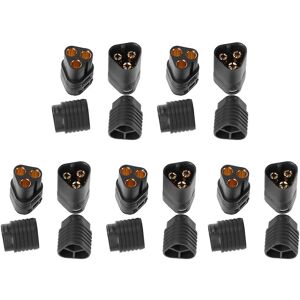 Unbranded 5pairs Mt60 3.5mm 3 Pole Bullet Connector Plug Male Unbranded 5pairs Mt60 3.5mm 3 Pole Bullet Connector Plug Male