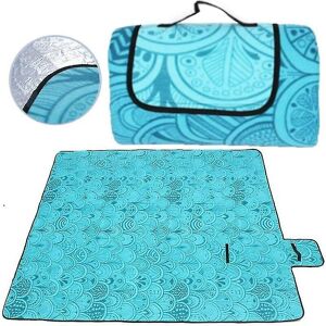 Unbranded Picnic Blanket, Waterproof, Foldable, For Camping, Beach, Garden, With Handle, P Unbranded Picnic Blanket, Waterproof, Foldable, For Camping, Beach, Garden, With Handle, P