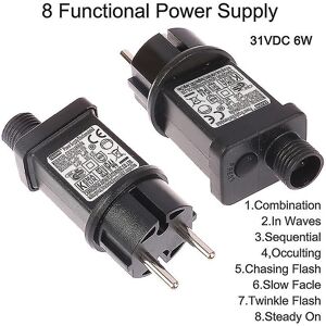 Unbranded Ac 220v To 31vdc 6w 8 Functional Selv Led Lamp Driver Eu Plug Switch Adapter Unbranded Ac 220v To 31vdc 6w 8 Functional Selv Led Lamp Driver Eu Plug Switch Adapter