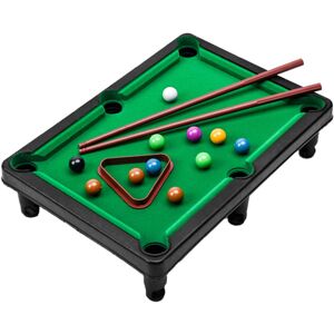 Unbranded (A) Mini Pool Table Table Billiards Game Set With 2 Sticks Unbranded (A) Mini Pool Table Table Billiards Game Set With 2 Sticks