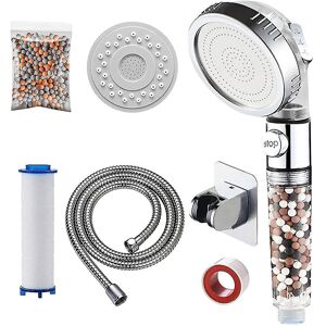 Unbranded Eco-friendly Shower Head With Pp Cotton Filter, Additional Filter Stones, Spare Unbranded Eco-friendly Shower Head With Pp Cotton Filter, Additional Filter Stones, Spare
