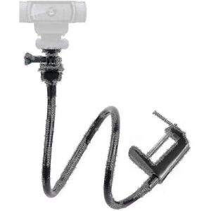 Unbranded Camera Bracket With Enhanced Desk Jaw Clamp Flexible Gooseneck Stand For Webcam Unbranded Camera Bracket With Enhanced Desk Jaw Clamp Flexible Gooseneck Stand For Webcam