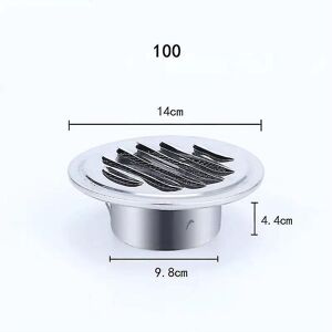 Unbranded (100MM) 75mm 201 Stainless Steel Wall Air Vent Grille Exterior Round Ducting Ven Unbranded (100MM) 75mm 201 Stainless Steel Wall Air Vent Grille Exterior Round Ducting Ven