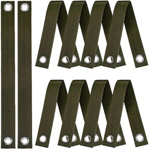 Unbranded 10pcs Tree Straps Support Practical Heavy Duty With Grommets Outdoor Non Slip Unbranded 10pcs Tree Straps Support Practical Heavy Duty With Grommets Outdoor Non Slip