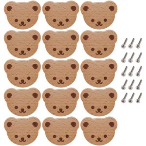 Unbranded 15pcs Furniture Knobs,wooden Drawer Knobs, Wooden Cupboard Knobs,bear Drawer Kno Unbranded 15pcs Furniture Knobs,wooden Drawer Knobs, Wooden Cupboard Knobs,bear Drawer Kno