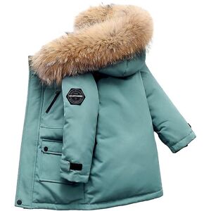 Unbranded (GREEN, 120cm) Boys Winter Jacket Kids Hooded Down Coats Warm Parka Unbranded (GREEN, 120cm) Boys Winter Jacket Kids Hooded Down Coats Warm Parka