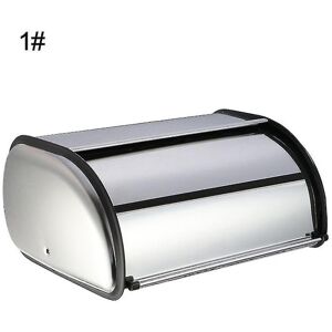 Unbranded Home Hotel Kitchen Large Stainless Steel Bread Storage Container Holder Box Unbranded Home Hotel Kitchen Large Stainless Steel Bread Storage Container Holder Box