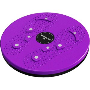 Unbranded (Purple) Body Shaping Rotating Waist Plate Body Shaping Waist And Abdominal Musc Unbranded (Purple) Body Shaping Rotating Waist Plate Body Shaping Waist And Abdominal Musc
