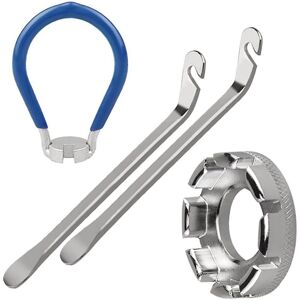 Unbranded (blue) 4 Pack Bike Spoke Tool Bicycle Spoke Wrench Pocket Tool 6 in 1 Bike Rim T Unbranded (blue) 4 Pack Bike Spoke Tool Bicycle Spoke Wrench Pocket Tool 6 in 1 Bike Rim T