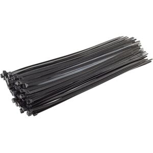 Unbranded (Black, 450mmx9.0mm) Heavy Duty Long Silver Cable Ties, 370mm X 4.8mm, Pack Of 1 Unbranded (Black, 450mmx9.0mm) Heavy Duty Long Silver Cable Ties, 370mm X 4.8mm, Pack Of 1