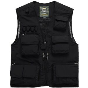 Unbranded (black, 4XL) 2022 Fishing Vest Mesh Vest Fishing Jacket Multifunctional Outdoor Unbranded (black, 4XL) 2022 Fishing Vest Mesh Vest Fishing Jacket Multifunctional Outdoor