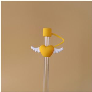 Unbranded (Yellow Wings) Stanley Cup, Straw Cap, Large Diameter 10mm Straw Dust Cover, Plu Unbranded (Yellow Wings) Stanley Cup, Straw Cap, Large Diameter 10mm Straw Dust Cover, Plu
