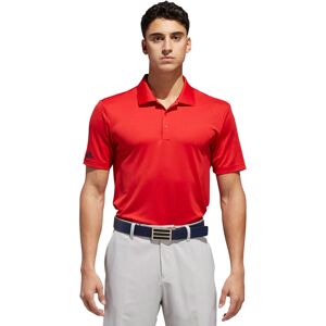 (S, Collegiate Red) adidas Golf Mens Moisture Wicking Short Sleeve Performance P (S, Collegiate Red) adidas Golf Mens Moisture Wicking Short Sleeve Performance P