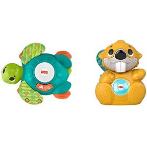 Fisher-Price Linkimals Sit-to-Crawl Sea Turtle - UK English Edition & Linkimals Boppin' Beave Fisher-Price Linkimals Sit-to-Crawl Sea Turtle - UK English Edition & Linkimals Boppin' Beave