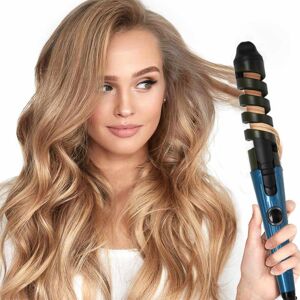 Unbranded (Blue) Curling Iron Cordless Automatic Curling Iron,ceramic Auto Hair Curlerrech Unbranded (Blue) Curling Iron Cordless Automatic Curling Iron,ceramic Auto Hair Curlerrech