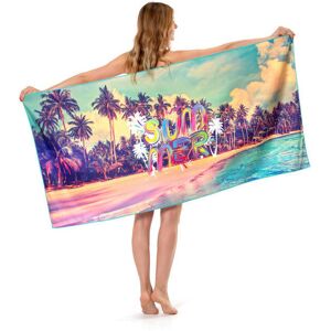 Unbranded (Colorful summer beach, 75*150cm (OPP bag)) Foreign Trade Printed Beach Towel Am Unbranded (Colorful summer beach, 75*150cm (OPP bag)) Foreign Trade Printed Beach Towel Am