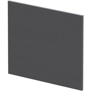 Balterley 1700mm Edge/Power L Shape Square End Bath Panel - Textured Woodgrain Graphite Gr Balterley 1700mm Edge/Power L Shape Square End Bath Panel - Textured Woodgrain Graphite Gr