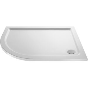Balterley 1000mm x 800mm Premium Shower Tray - Left Hand Offset Quadrant - White Balterley 1000mm x 800mm Premium Shower Tray - Left Hand Offset Quadrant - White