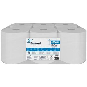 Sofidel Papernet Centrefeed Hand Towel Roll White pack of 6 Sofidel Papernet Centrefeed Hand Towel Roll White pack of 6