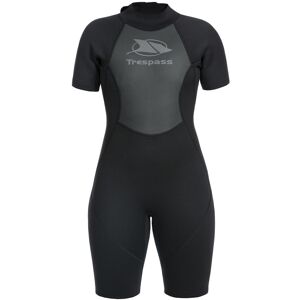 (6, Black) Trespass Womens Wetsuit 3mm Short Length Scubadive (6, Black) Trespass Womens Wetsuit 3mm Short Length Scubadive