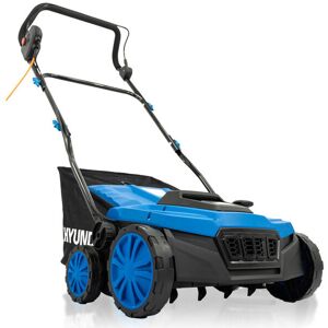 Hyundai HYSC1600E 36cm 2-in-1 1600W Electric Lawn Scarifier and Aerator with 45 Hyundai HYSC1600E 36cm 2-in-1 1600W Electric Lawn Scarifier and Aerator with 45