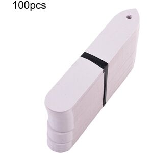 Unbranded (White) 100pcs Plant Labels High Toughness Anti-deform Plastic Plant Tags Potted Unbranded (White) 100pcs Plant Labels High Toughness Anti-deform Plastic Plant Tags Potted