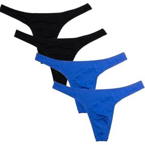 Unbranded (Black blue, XXL) Fabio Farini - Pack Of 4 Men"s Strings Unbranded (Black blue, XXL) Fabio Farini - Pack Of 4 Men"s Strings