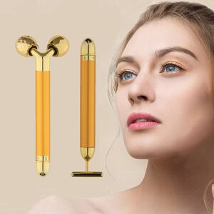 Unbranded (gold) 2 In 1 Face Massager 3d Roller And T Shape Massager Face Lift Anti Wrinkl Unbranded (gold) 2 In 1 Face Massager 3d Roller And T Shape Massager Face Lift Anti Wrinkl