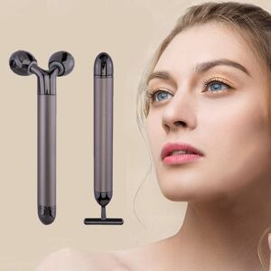 Unbranded (black) 2 In 1 Face Massager 3d Roller And T Shape Massager Face Lift Anti Wrink Unbranded (black) 2 In 1 Face Massager 3d Roller And T Shape Massager Face Lift Anti Wrink