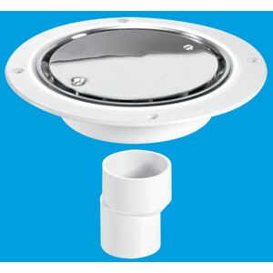 McAlpine USG2SS Untrapped Gully, Clamp Ring and Cover Plate, 2" Vertical Outlet McAlpine USG2SS Untrapped Gully, Clamp Ring and Cover Plate, 2" Vertical Outlet