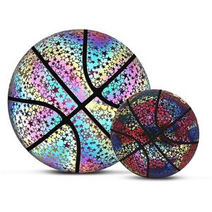 Unbranded (style 4) Holographic Basketball Sports Glowing Reflective Luminous Basketball G Unbranded (style 4) Holographic Basketball Sports Glowing Reflective Luminous Basketball G