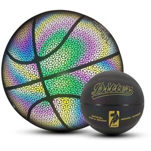 Unbranded (style 7) Holographic Basketball Sports Glowing Reflective Luminous Basketball G Unbranded (style 7) Holographic Basketball Sports Glowing Reflective Luminous Basketball G
