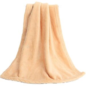 Unbranded (Khaki, 50x70cm) Coral Fleece Blankets Super Soft Shaggy Universal Solid-color F Unbranded (Khaki, 50x70cm) Coral Fleece Blankets Super Soft Shaggy Universal Solid-color F