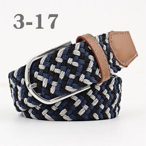 Unbranded (Black Grey Blue) Mens Belts Birthday Gift Waist Belt Braid Classic Buckle Waist Unbranded (Black Grey Blue) Mens Belts Birthday Gift Waist Belt Braid Classic Buckle Waist