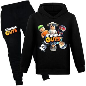 Unbranded (Black, 9-10 Years) Kids Stumble Guys Pullover Hoodies And Sweatpants 2 Piece Ou Unbranded (Black, 9-10 Years) Kids Stumble Guys Pullover Hoodies And Sweatpants 2 Piece Ou