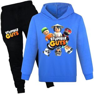 Unbranded (Dark Blue, 13-14 Years) Kids Stumble Guys Pullover Hoodies And Sweatpants 2 Pie Unbranded (Dark Blue, 13-14 Years) Kids Stumble Guys Pullover Hoodies And Sweatpants 2 Pie