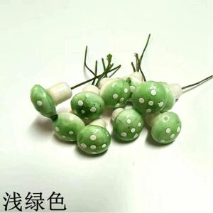 Unbranded (Small light green) 10 Simulation Plant Color Mushroom Foam Mushroom Small Mushr Unbranded (Small light green) 10 Simulation Plant Color Mushroom Foam Mushroom Small Mushr