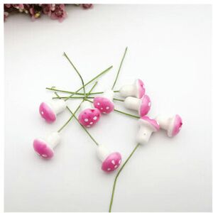 Unbranded (Small Mehong) 10 Simulation Plant Color Mushroom Foam Mushroom Small Mushroom M Unbranded (Small Mehong) 10 Simulation Plant Color Mushroom Foam Mushroom Small Mushroom M