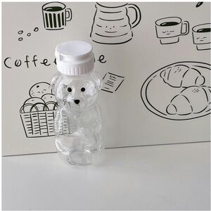 Unbranded (Bear Cup+White Lid, 250ml) Cute Creative Portable Aquarius Student Personalized Unbranded (Bear Cup+White Lid, 250ml) Cute Creative Portable Aquarius Student Personalized