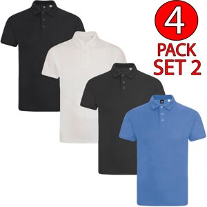 True Face (Set 2 - Plain, 2XL) Men Polo Tshirt 4Pack Shortsleeve Plain Casual Top True Face (Set 2 - Plain, 2XL) Men Polo Tshirt 4Pack Shortsleeve Plain Casual Top