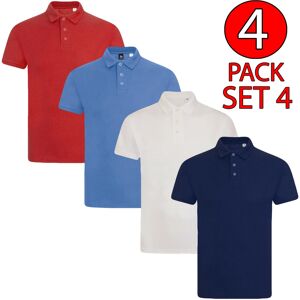 True Face (Set 4 - Plain, XL) Men Polo Tshirt 4Pack Shortsleeve Plain Casual Top True Face (Set 4 - Plain, XL) Men Polo Tshirt 4Pack Shortsleeve Plain Casual Top