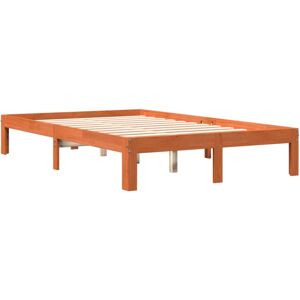 (120 x 200 cm) vidaXL Bed Frame Bed Base Bedstead Wax Brown 90x190 cm Single Sol (120 x 200 cm) vidaXL Bed Frame Bed Base Bedstead Wax Brown 90x190 cm Single Sol