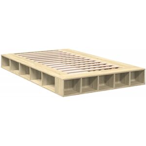 vidaXL 3280484 Sonoma Oak Bed Frame - Bed frame vidaXL 3280484 Sonoma Oak Bed Frame - Bed frame