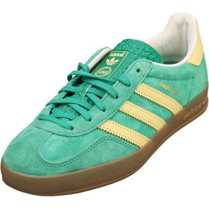 (4.5) adidas Gazelle Indoor Mens Fashion Trainers in Green Yellow (4.5) adidas Gazelle Indoor Mens Fashion Trainers in Green Yellow
