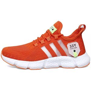 Unbranded (Orange, UK6=EUR40) Mens Womens Gym Trainers Casual Sports Athletic Running Shoe Unbranded (Orange, UK6=EUR40) Mens Womens Gym Trainers Casual Sports Athletic Running Shoe