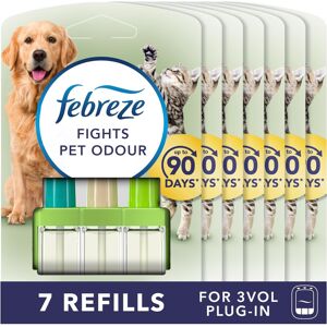 Febreze 3Volution Plug In Air Freshener Refill, 20ML X 7, Pet Odour Eliminator, Febreze 3Volution Plug In Air Freshener Refill, 20ML X 7, Pet Odour Eliminator,